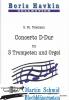 Product image 1 of the product “Concerto D-Dur (Original für Trompete + 2 Oboen)(Klavier/Orgel) ”