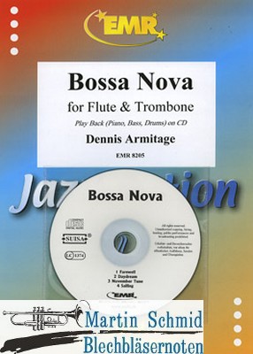 Product image of the product “Bossa Nova (Posaune.Flöte.Klavier.CD) ”