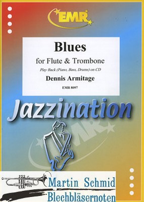 Product image of the product “Blues (Posaune.Flöte.Klavier) ”