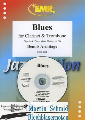 Product image of the product “Blues (Posaune.Klarinette.Klavier.CD) ”
