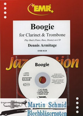 Product image of the product “Boogie (Posaune.Klarinette.Klavier.CD) ”