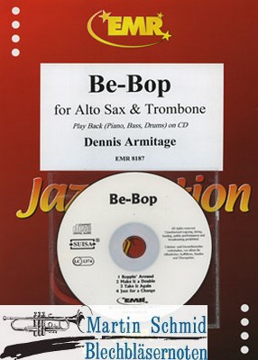 Product image of the product “Be-Bop (Posaune.Altsaxophon.Klavier.CD) ”