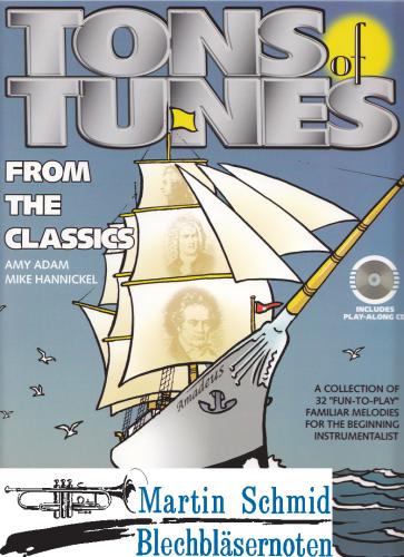 Product image of the product “Tones of Tunes from The Classics (Solopart + CD) ”