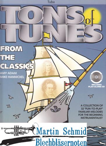 Product image of the product “Tones of Tunes from The Classics (Solopart + CD) ”