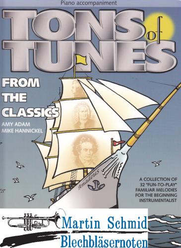 Product image of the product “Tones of Tunes from The Classics (Piano accompaniment) ”