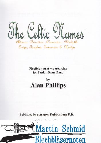 Product image of the product “The Celtic Names Alena, Barden, Caradoc, Delyth, Ewyn, Ferghus, Guinevere, Heilyn (Perc ad lib) ”