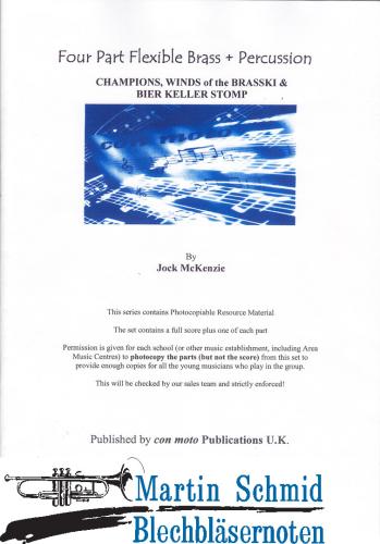 Product image of the product “Champions, Winds of the Brasski & Bier Keller Stomp (Perc ad lib) ”