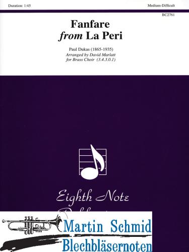 Product image of the product “Fanfare from La Peri (343.01) ”