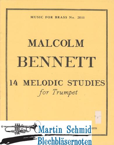 Product image of the product “14 Melodic Studies ”
