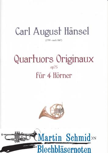 Product image of the product “Quartuors Originaux op.75 ”