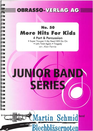 Product image of the product “More Hits For Kids (variable Besetzung.Percussion) ”