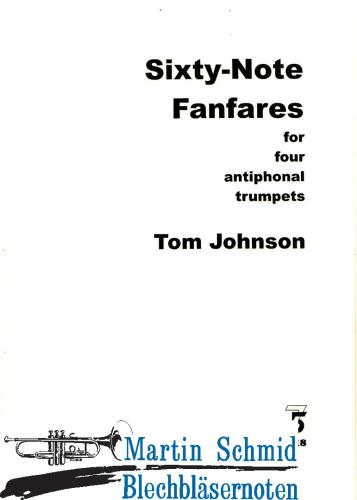 Product image of the product “60-Note Fanfares for four antiphonal trumpets ”