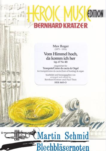 Product image of the product “Vom Himmel hoch (Ausgabe für Horn in F oder gr.B/C-Trp oder Corno da caccia) ”