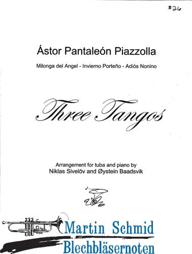 Artikelbild des Artikels “Three Piazzolla Tangos “