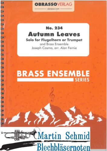 Product image of the product “Autumn Leaves (Solo Flügelhorn/Trompete.314.01.Perc) ”