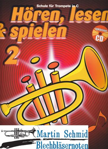 Artikelbild des Artikels “Hören, lesen & spielen Band 2 (Trompete in C) (Buch + Online-Audio) “