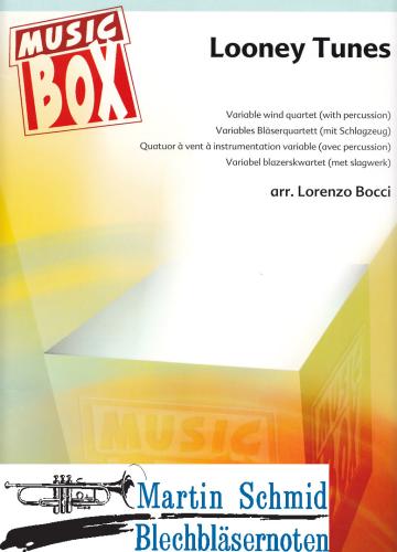 Product image of the product “Looney Tunes (variables Bläserquartett mit Schlagzeug) ”