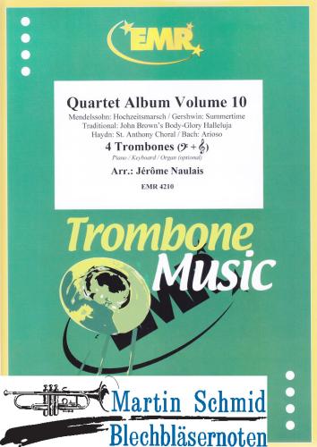 Product image of the product “Quartet Album Volume 10 (Piano/Keyboard/Organ/Percussion ad lib) ”