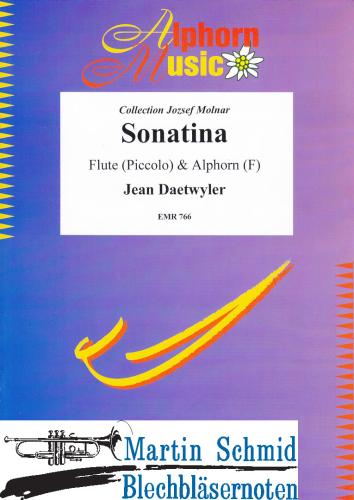 Artikelbild des Artikels “Sonatina (Flöte(Piccolo).Alphorn(F)) “