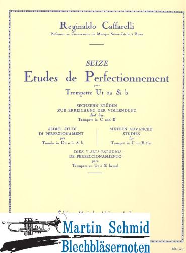 Product image of the product “16 Etudes de Perfectionnement - Etüden zur Erreichung der Vollendung ”