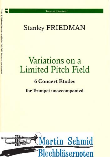 Product image of the product “Variations on a Limited Pitch Field - 6 Concert Etudes ”