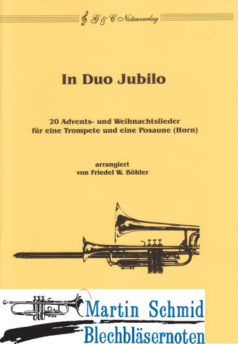 Product image of the product “In Duo Jubilo - 20 Advents- und Weihnachtslieder (Trp in C.Posaune) ”