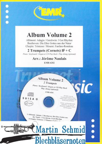 Product image of the product “Duet Album Volume 2 (2 Trompeten in Bb/C.Piano/Keyboard/Organ or CD Play Back/Play Along optional) ”