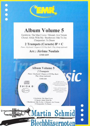 Product image of the product “Duet Album Volume 5 (2 Trompeten in Bb/C.Piano/Keyboard/Organ or CD Play Back/Play Along optional) ”
