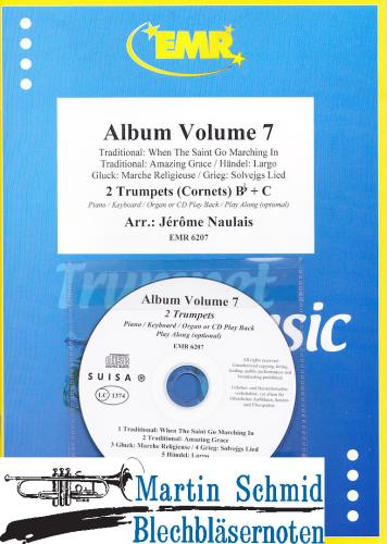 Product image of the product “Duet Album Volume 7 (2 Trompeten in Bb/C.Piano/Keyboard/Organ or CD Play Back/Play Along optional) ”
