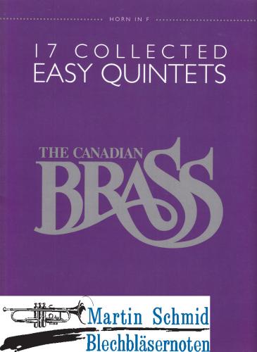 Product image of the product “17 Collected Easy Quintets (Horn in F) ”