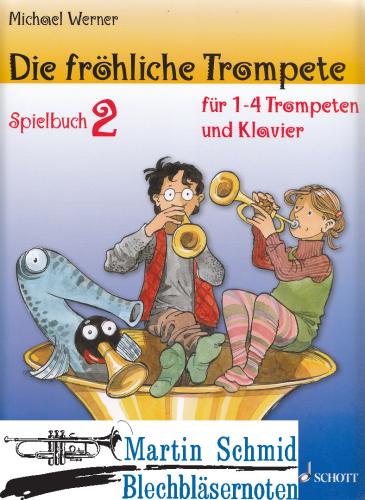 Product image of the product “Die fröhliche Trompete - Spielbuch 2 ”