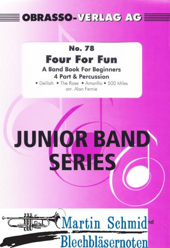 Product image of the product “Four For Fun (variable Bestzung - 4 Part & Percussion) ”