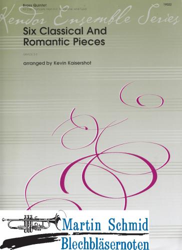 Product image of the product “Six Classical and Romantic Pieces ”