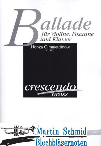 Product image of the product “Ballade (Violine.Posaune.Klavier) ”
