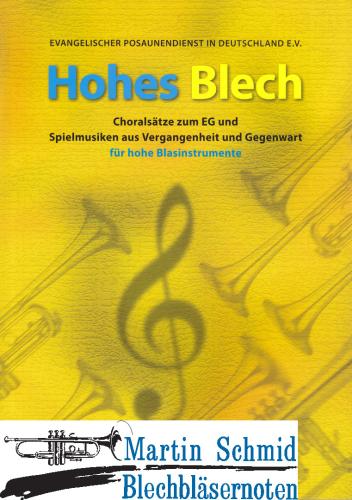 Product image of the product “Hohes Blech - Choralsätze zum EG für hohe Blasinstrumente ”