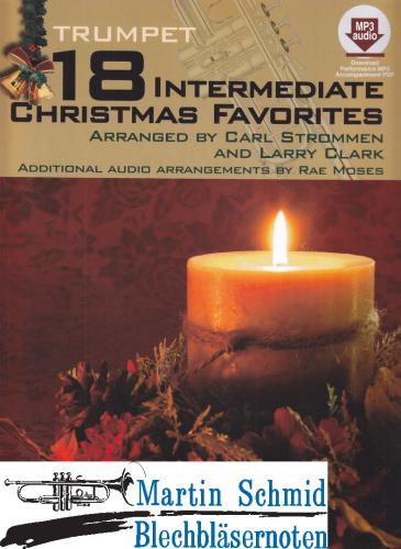 Product image of the product “18 Intermediate Christmas Favorites with Data/Accompaniment CD ”