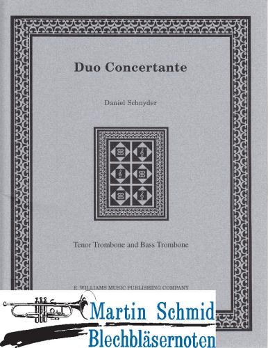 Artikelbild des Artikels “Duo concertante (Tenor- und Baßposaune) “