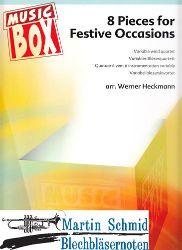 Artikelbild des Artikels “8 Pieces for Festive Occasions (Variables Bläserquartett) “