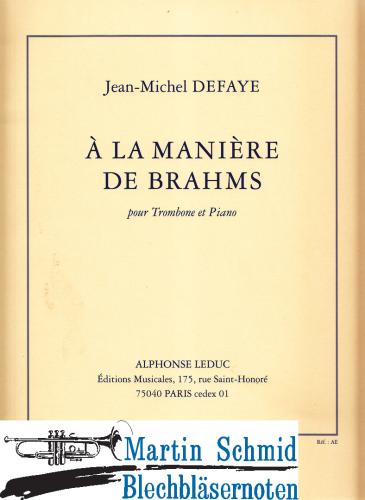 Artikelbild des Artikels “A La Maniere De Brahms “