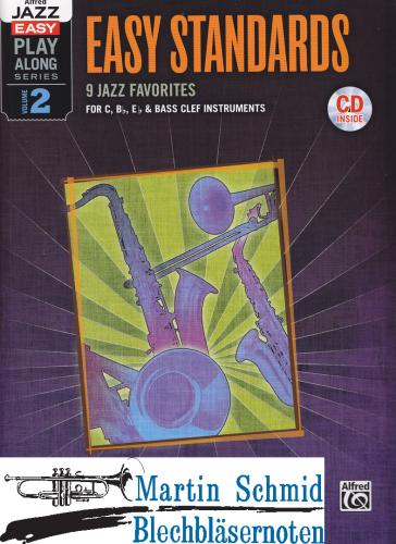 Product image of the product “Alfred Jazz Play Along Volume 2 - Easy Standards ”