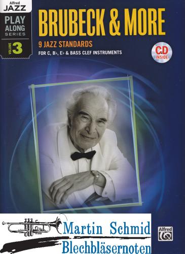 Product image of the product “Alfred Jazz Play Along Volume 3 - Brubeck & More ”