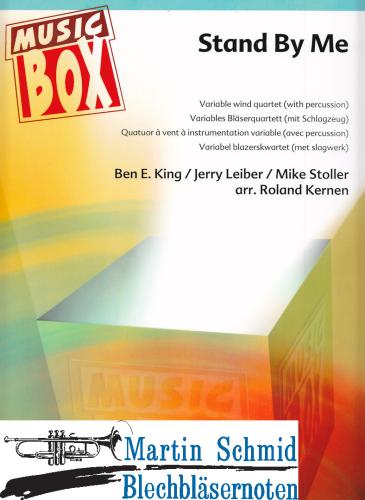 Product image of the product “Stand By Me (Variables Bläserquartett mit Schlagzeug) ”