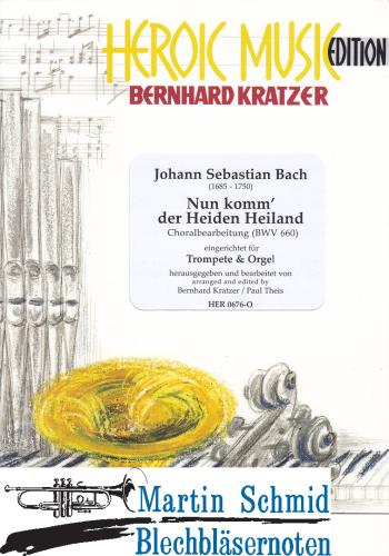 Product image of the product “Nun komm der Heiden Heiland (Trp in Bb/C) ”