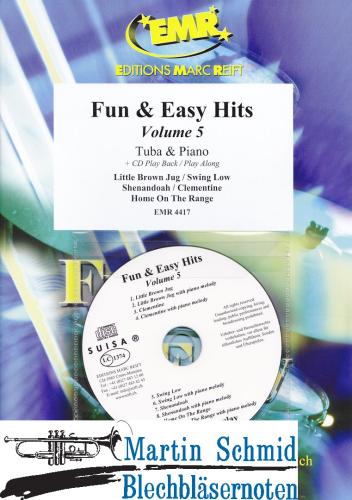 Product image of the product “Fun & Easy Hits Vol.5 (CD Play Back/Play Along)(Tuba in C) ”