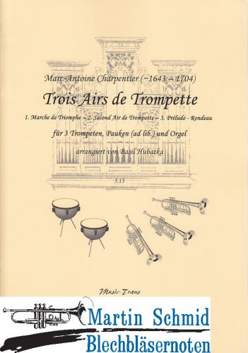 Product image of the product “Trois Airs de Trompette (Pauken ad lib) ”
