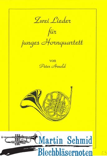Product image of the product “2 Lieder für junges Hornquartett ”