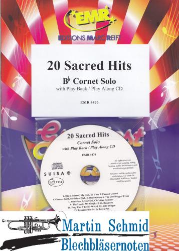 Product image of the product “20 Sacred Hits (Cornet in Bb)(with Play Back/Play Along CD) ”