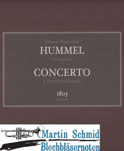Artikelbild des Artikels “Concerto a Tromba principale (1803) (Partitur - Facsimile) “