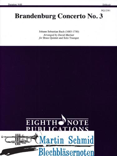 Artikelbild des Artikels “Brandenburg Concerto No.3 (Solo Trumpet.211.01) “