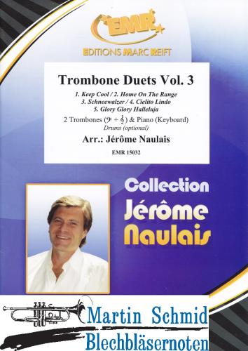 Product image of the product “Trombone Duets Vol.3 (optional Drums) ”